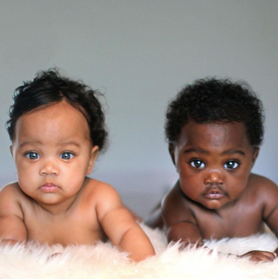 Baby Fever Alert! These Fraternal Twin Sisters Are Proof Black Is Beautiful In Every Shade